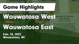 Wauwatosa West  vs Wauwatosa East  Game Highlights - Feb. 24, 2023