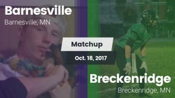 Matchup: Barnesville High vs. Breckenridge  2017