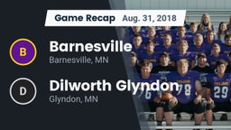 Recap: Barnesville  vs. Dilworth Glyndon  2018