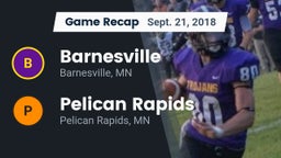 Recap: Barnesville  vs. Pelican Rapids  2018