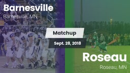 Matchup: Barnesville High vs. Roseau  2018