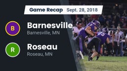 Recap: Barnesville  vs. Roseau  2018