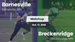 Matchup: Barnesville High vs. Breckenridge  2018