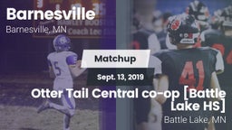 Matchup: Barnesville High vs. Otter Tail Central co-op [Battle Lake HS] 2019