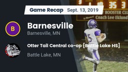 Recap: Barnesville  vs. Otter Tail Central co-op [Battle Lake HS] 2019
