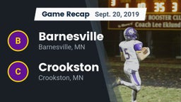 Recap: Barnesville  vs. Crookston  2019