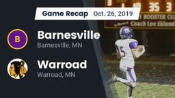 Recap: Barnesville  vs. Warroad  2019