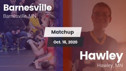 Matchup: Barnesville High vs. Hawley  2020