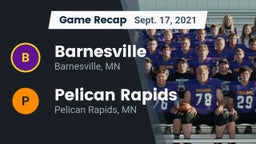 Recap: Barnesville  vs. Pelican Rapids  2021