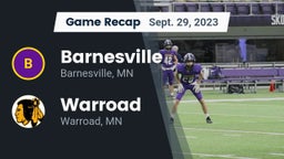 Recap: Barnesville  vs. Warroad  2023