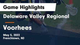 Delaware Valley Regional  vs Voorhees  Game Highlights - May 5, 2022