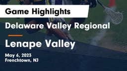 Delaware Valley Regional  vs Lenape Valley  Game Highlights - May 6, 2023