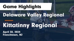 Delaware Valley Regional  vs Kittatinny Regional  Game Highlights - April 30, 2024