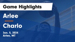 Arlee  vs Charlo Game Highlights - Jan. 5, 2024