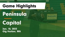 Peninsula  vs Capital  Game Highlights - Jan. 18, 2023