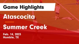 Atascocita  vs Summer Creek  Game Highlights - Feb. 14, 2023