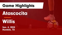 Atascocita  vs Willis  Game Highlights - Jan. 4, 2024