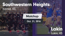 Matchup: Southwestern vs. Lakin  2016