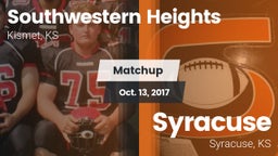 Matchup: Southwestern vs. Syracuse  2017