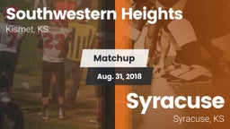 Matchup: Southwestern vs. Syracuse  2018