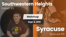 Matchup: Southwestern vs. Syracuse  2019