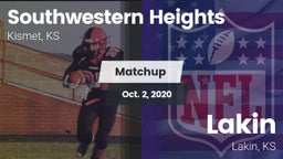 Matchup: Southwestern vs. Lakin  2020