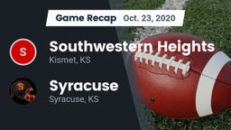 Recap: Southwestern Heights  vs. Syracuse  2020