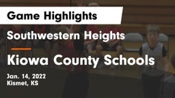 Southwestern Heights  vs Kiowa County Schools Game Highlights - Jan. 14, 2022