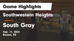 Southwestern Heights  vs South Gray Game Highlights - Feb. 11, 2022