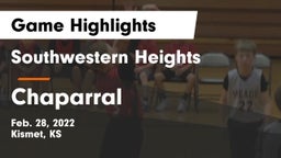 Southwestern Heights  vs Chaparral  Game Highlights - Feb. 28, 2022