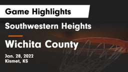 Southwestern Heights  vs Wichita County  Game Highlights - Jan. 28, 2022