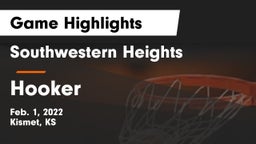 Southwestern Heights  vs Hooker  Game Highlights - Feb. 1, 2022
