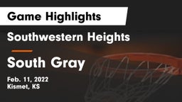 Southwestern Heights  vs South Gray  Game Highlights - Feb. 11, 2022