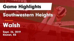 Southwestern Heights  vs Walsh  Game Highlights - Sept. 26, 2019