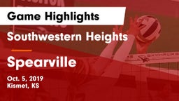 Southwestern Heights  vs Spearville  Game Highlights - Oct. 5, 2019