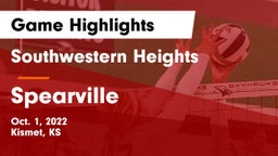 Southwestern Heights  vs Spearville  Game Highlights - Oct. 1, 2022