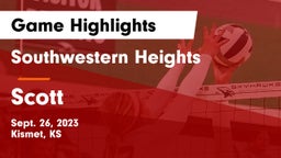 Southwestern Heights  vs Scott  Game Highlights - Sept. 26, 2023