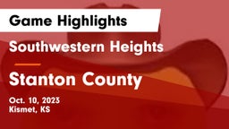 Southwestern Heights  vs Stanton County  Game Highlights - Oct. 10, 2023