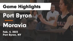 Port Byron  vs Moravia  Game Highlights - Feb. 4, 2023