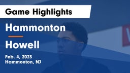 Hammonton  vs Howell  Game Highlights - Feb. 4, 2023