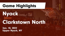 Nyack  vs Clarkstown North  Game Highlights - Jan. 18, 2022