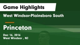 West Windsor-Plainsboro South  vs Princeton  Game Highlights - Dec 16, 2016