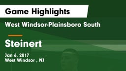 West Windsor-Plainsboro South  vs Steinert  Game Highlights - Jan 6, 2017