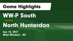 WW-P  South vs North Hunterdon  Game Highlights - Jan 14, 2017