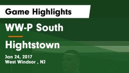 WW-P  South vs Hightstown  Game Highlights - Jan 24, 2017