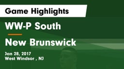 WW-P  South vs New Brunswick  Game Highlights - Jan 28, 2017