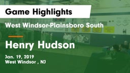 West Windsor-Plainsboro South  vs Henry Hudson Game Highlights - Jan. 19, 2019