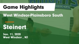 West Windsor-Plainsboro South  vs Steinert  Game Highlights - Jan. 11, 2020
