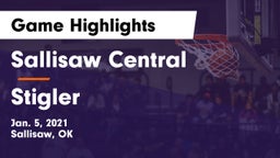 Sallisaw Central  vs Stigler  Game Highlights - Jan. 5, 2021