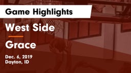 West Side  vs Grace  Game Highlights - Dec. 6, 2019